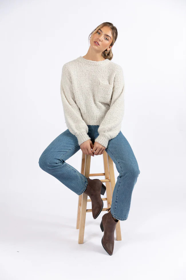 Collins Brown Studded Booties SALE | Pink Lily