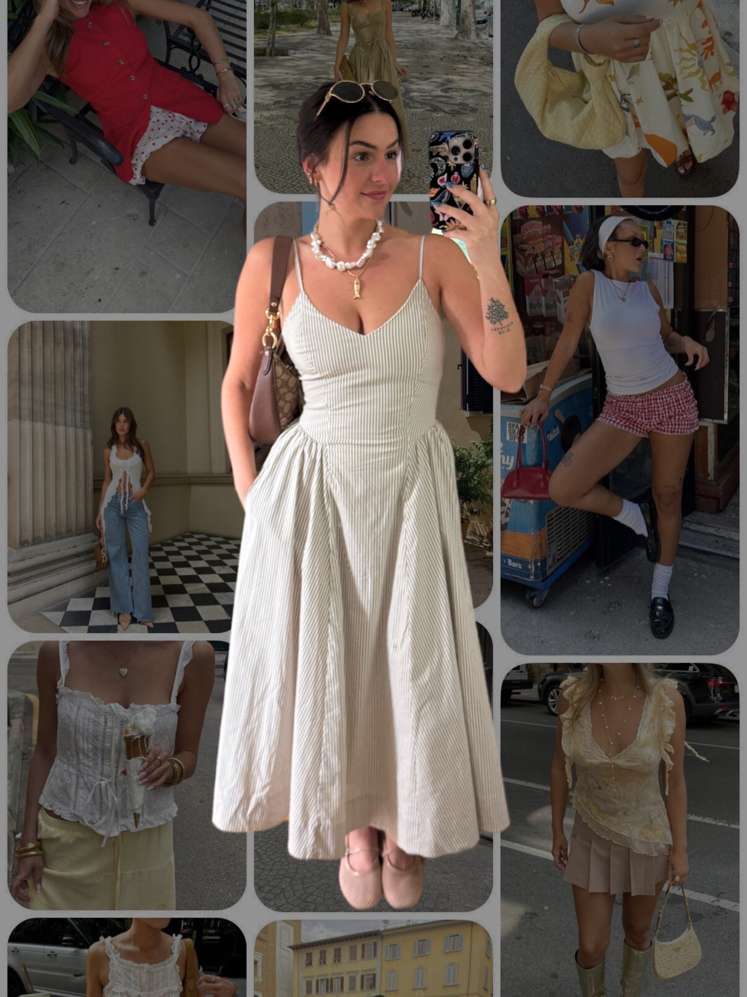 Pinterest inspired Italian summer outfits🇮🇹☀️🍝 outfit #2

dress: Aritzia (size 0)
shoes: JustFab

#LTKTravel #LTKSeasonal #LTKFindsUnder100