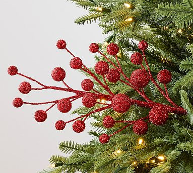 Sparkle Berry Tree Pick | Pottery Barn (US)