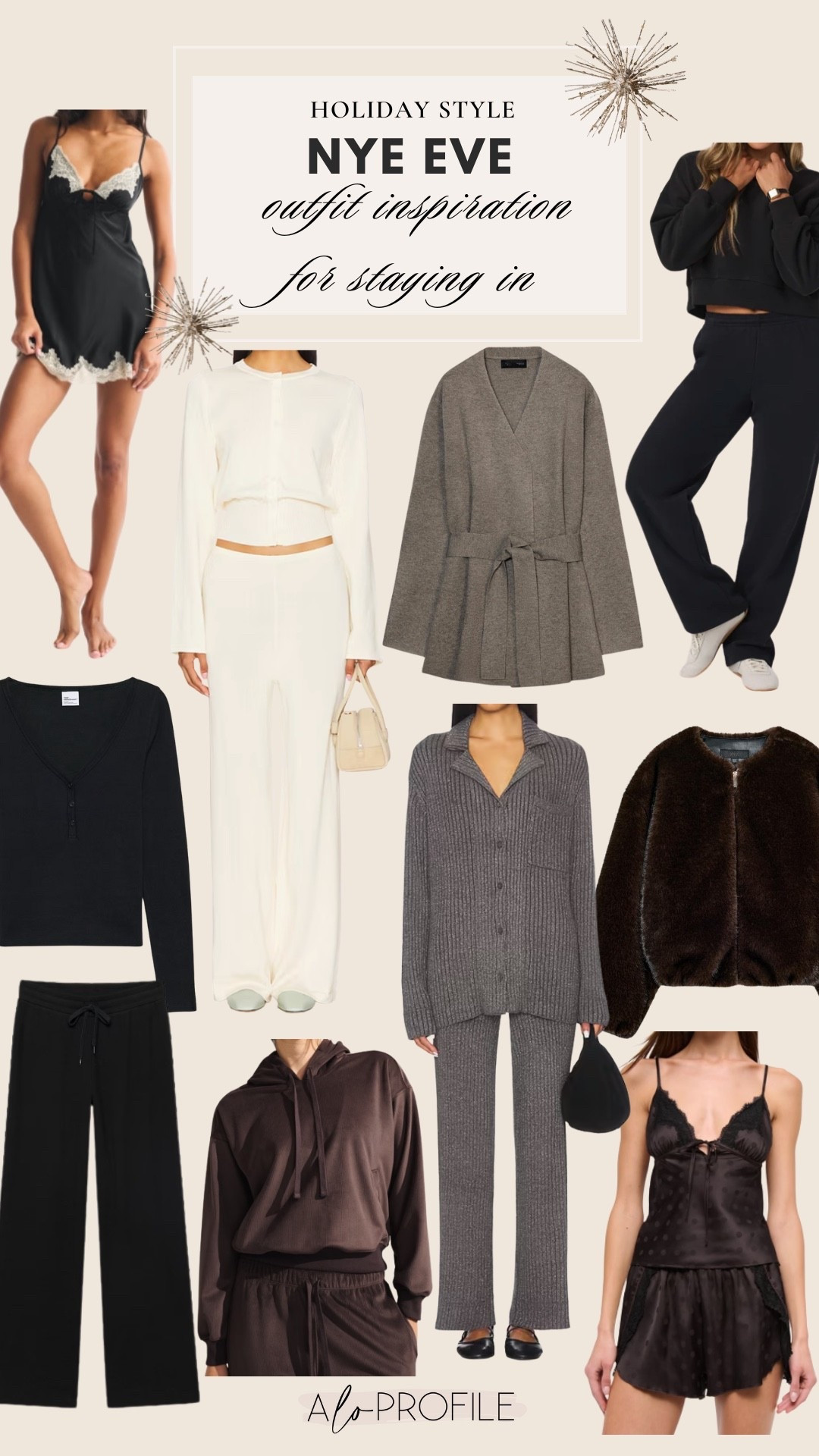 NYE INSPO ✨ if you're staying in 

#LTKHoliday #LTKSeasonal #LTKootd