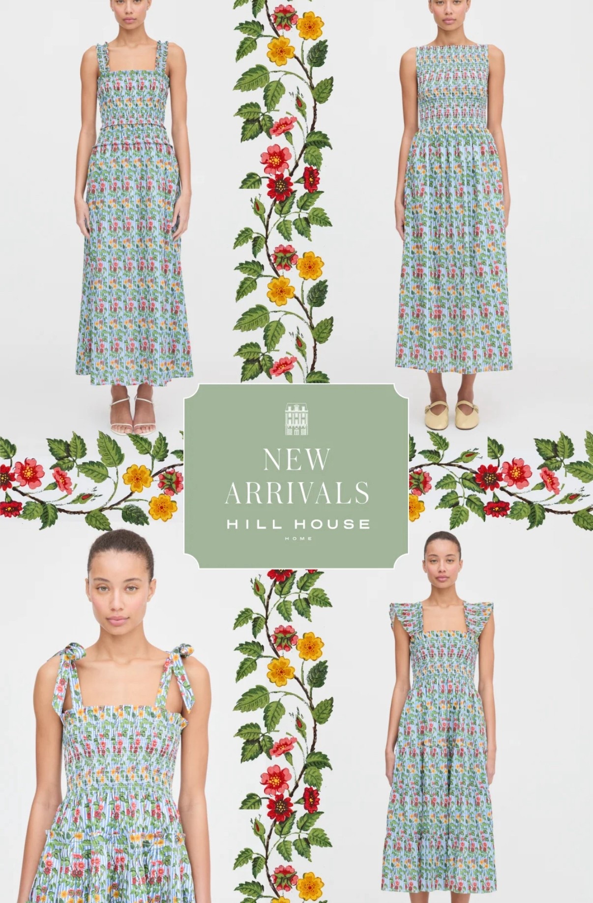 Say hello to the Hill House new arrivals - the germanium stripe collection! 