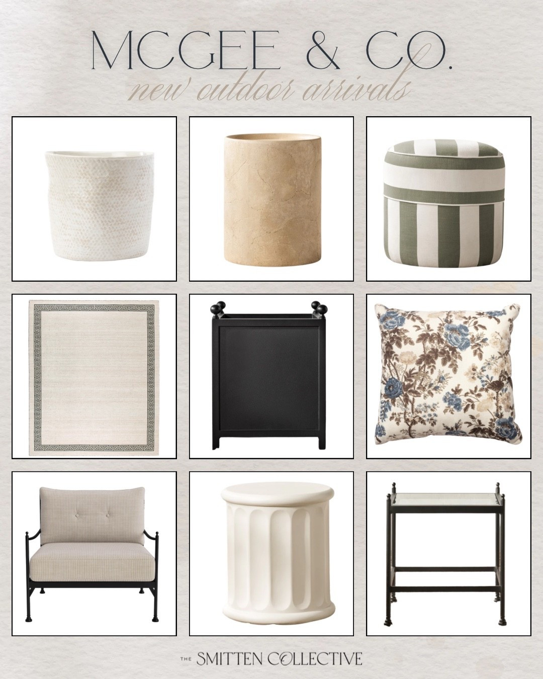 The prettiest new outdoor finds just dropped 🤍 Soft neutrals, sculptural shapes, and timeless accents that give your patio that elevated “designer outdoor living” look. 🙌🏻✨

McGee and co, McGee and co home decor, outdoor furniture, spring new arrivals, outdoor decor

#LTKHome #LTKSeasonal