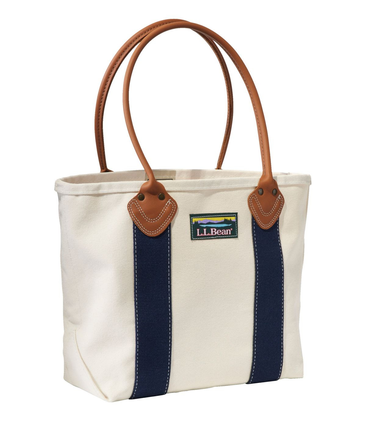 Leather-Handle Katahdin Boat and Tote® | Tote Bags at L.L.Bean | L.L. Bean