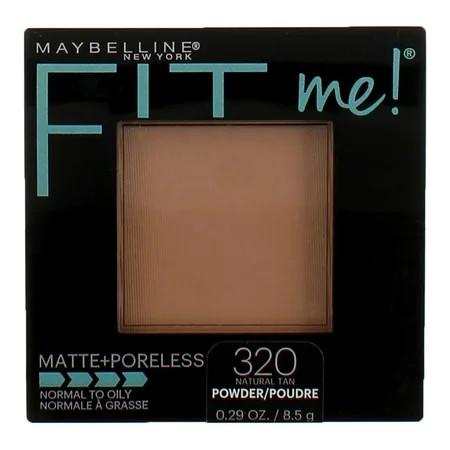 Maybelline Fit Me Matte + Poreless Powder Natural Tan 0.3 oz (Pack of 3) | Walmart (US)