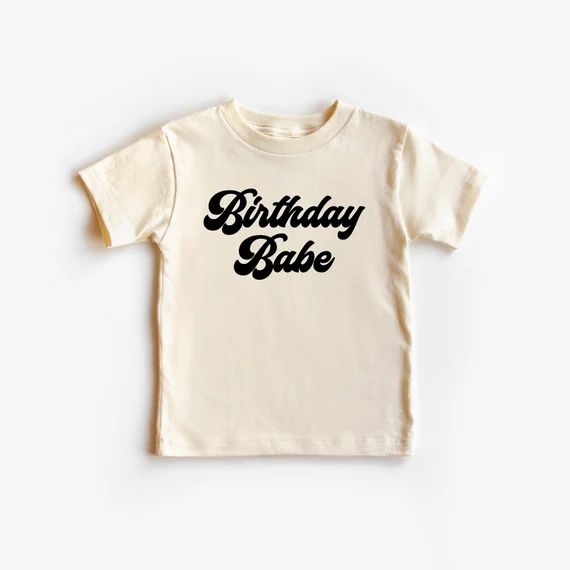 Birthday Babe Shirt  Birthday Shirt for Girls  Birthday | Etsy | Etsy (US)