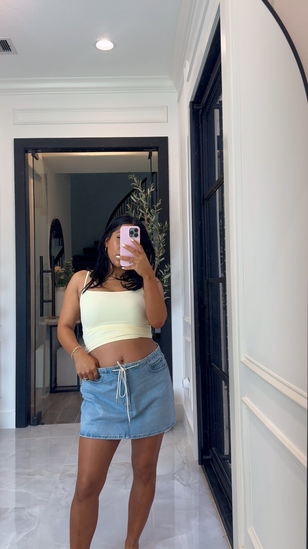 LOVEE this skirt!!! Sized up 3 sizes to wear under the bump this summer 

Denim 
Denim skirt 
Abercrombie finds
Spring fashion
Causal style 
Summer fashion 

#LTKBump #LTKStyleTip #LTKPetite