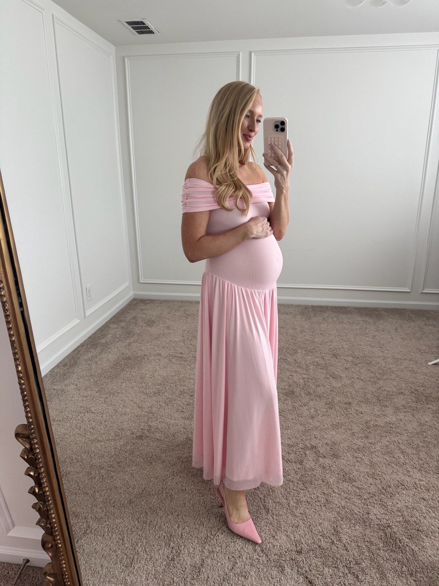 Gorgeous bump friendly wedding guest or baby shower dress! Summer dresses // event dresses // wedding guest dresses // shower dresses 

#LTKSeasonal #LTKBump #LTKWedding