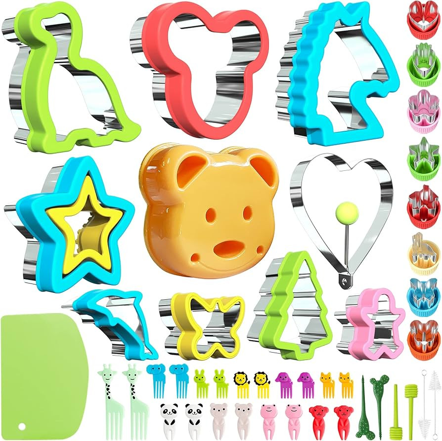 Sandwich Cutters for Kids Lunch,Sandwich Cutter and Sealer,Sandwich Cutter Set,Kids Lunch Accesso... | Amazon (US)