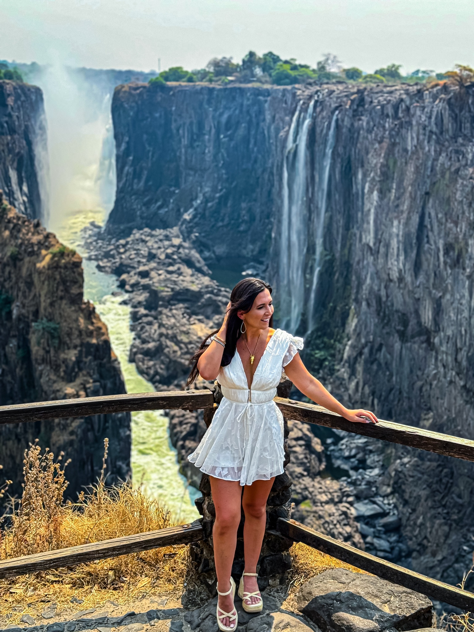 This romper was perfect for our Safari vacation! It looks like a dress without having to worry about keeping covered 😆 its light weight and a comfortable fit! 

TTS 
Wearing a small 

#LTKStyleTip #LTKTravel #LTKSeasonal