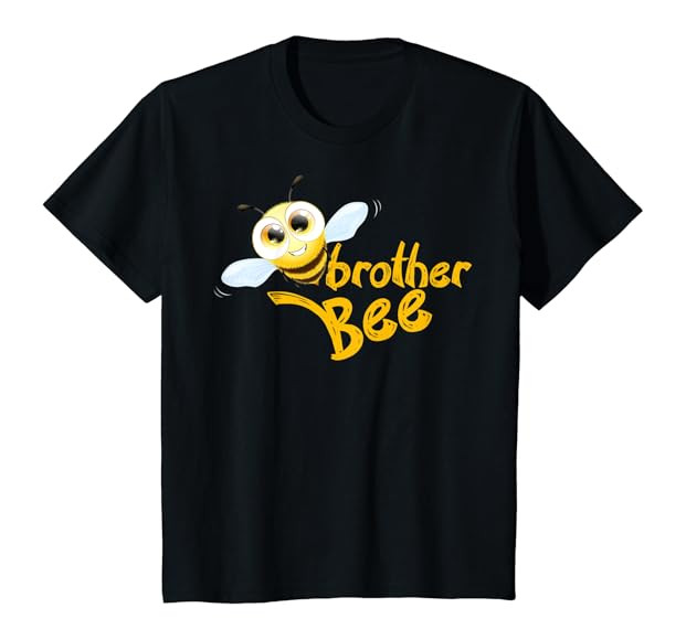 Brother Bee Family Matching Bro Present Brother Bee T-Shirt | Amazon (US)