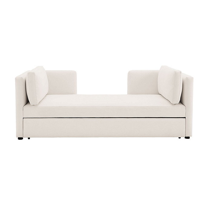 Kerrigan Custom Upholstered Daybed with Trundle | Ballard Designs, Inc.