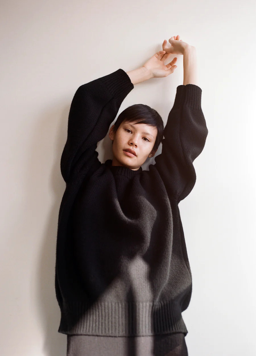 Coming soon
          
          Caragh Chunky Slouch Geelong Crewneck | &Daughter