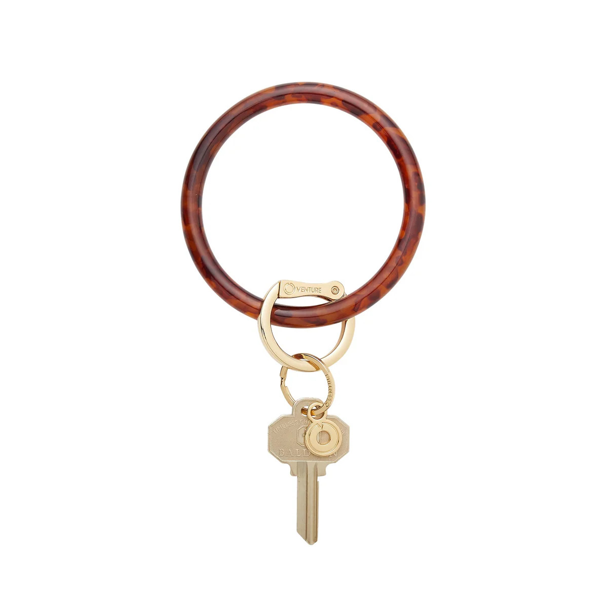Resin Big O® Key Ring - Tortoise | Oventure