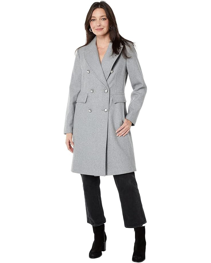 Double-Breasted Wool Coat V21756-ZA | Zappos