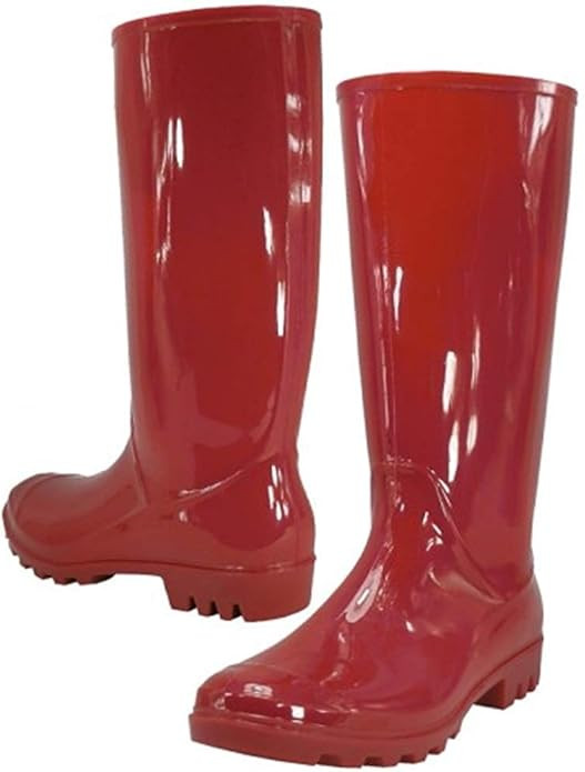Women Rain Boots Stylish Waterproof Rubber Boots for Ladies | Amazon (US)
