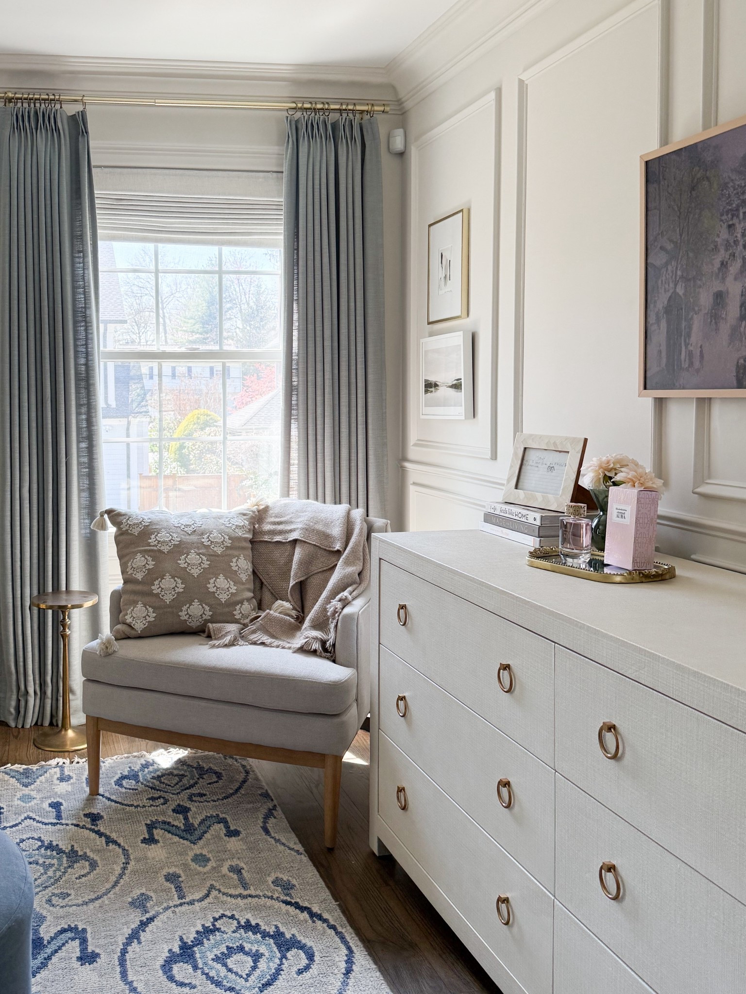 Bedroom tip I like to share with everyone: even the smallest corner likely has room for a chair. Add a cozy spot to sit with a cup or a good book — you won’t regret it! Linking a few options & small martini tables — a must for next to a chair!!) 

#LTKmorningroutine #LTKselfcare #LTKHome