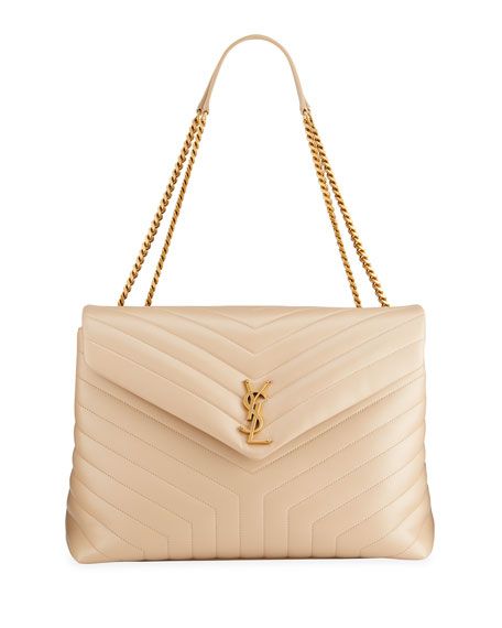 Saint Laurent LouLou Quilted Leather YSL Bag | Neiman Marcus