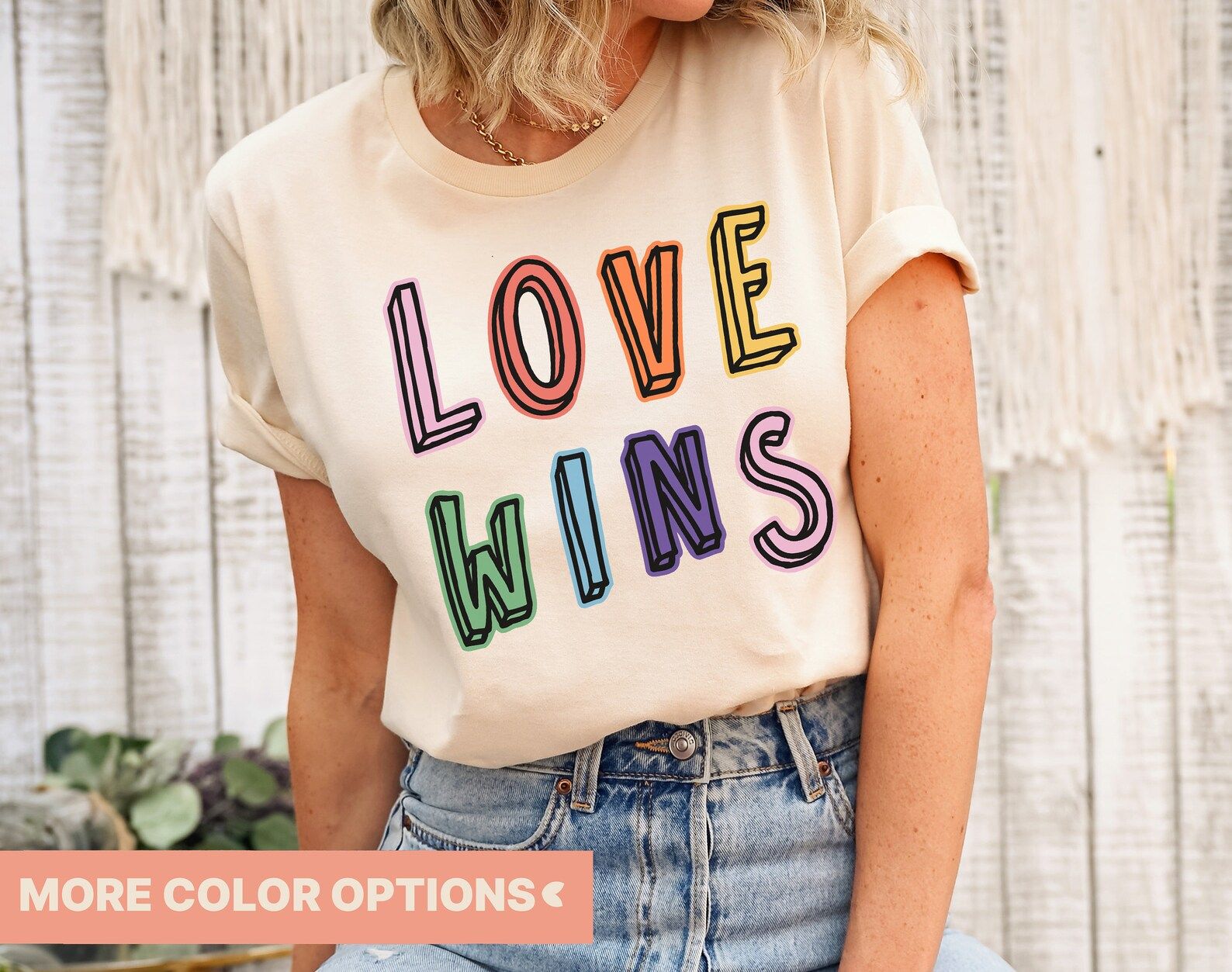 Love Wins Rainbow Shirt  Pride Tshirt  Lesbian Gay Shirt  | Etsy | Etsy (US)