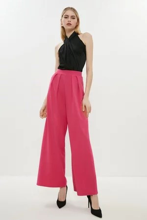 Wide Leg Crepe Trouser | Coast (UK)
