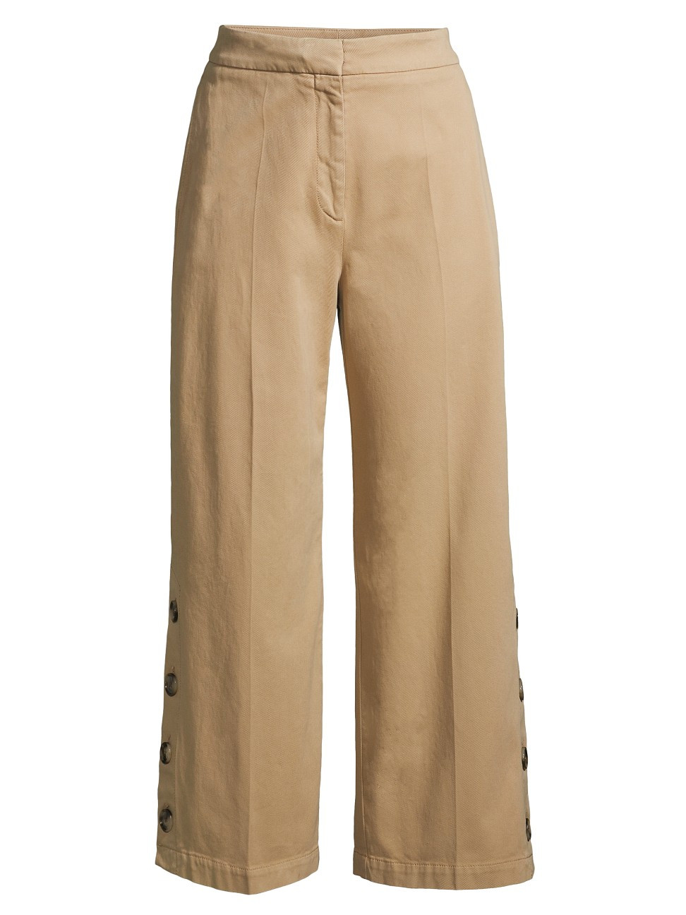 BOSS Women's Tabota Button Detail Pants - Beige - Size 12 | Saks Fifth Avenue