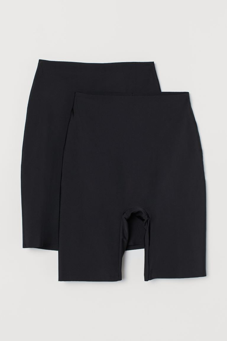 2-pack No-show Light Shaping Bikers | H&M (US + CA)
