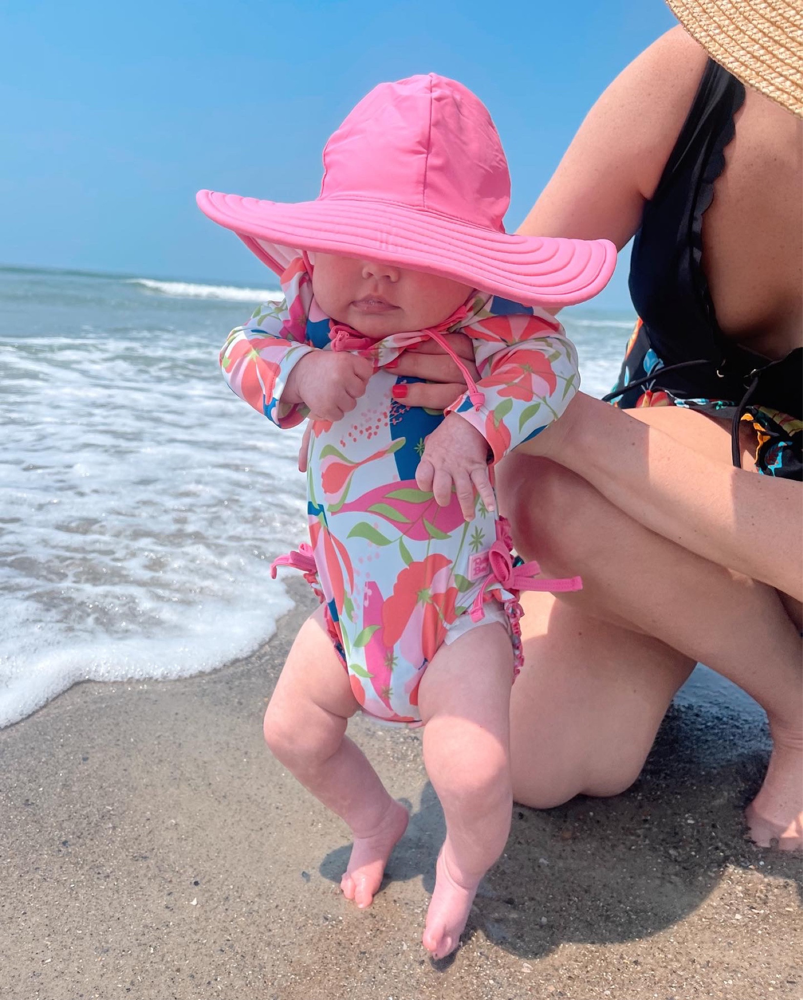 Baby swimsuit, ruffle butts swimsuit, baby swim hat, baby swim 

#LTKkids #LTKbaby #LTKswim