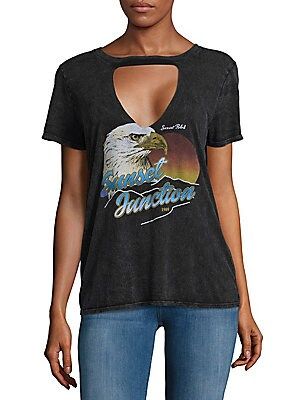 Eagle Graphic Choker T-Shirt | Saks Fifth Avenue OFF 5TH