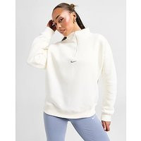 Nike Trend 1/4 Zip Fleece Top - White - Womens | JD Sports (UK)