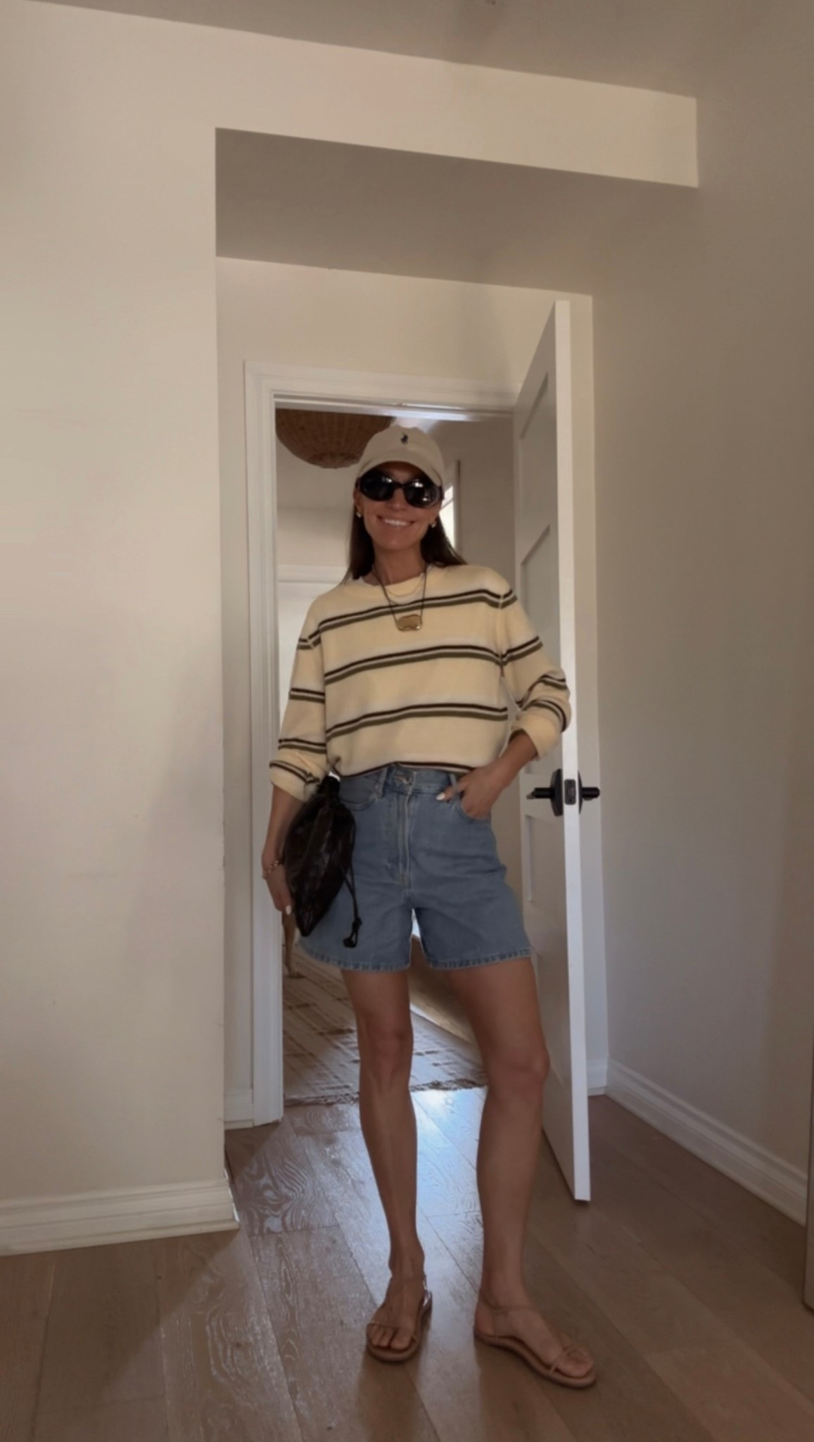 Today’s spring outfits 
Everything fits true to size with the sweater having a nice relaxed fit 

#LTKOver40 #LTKPetite