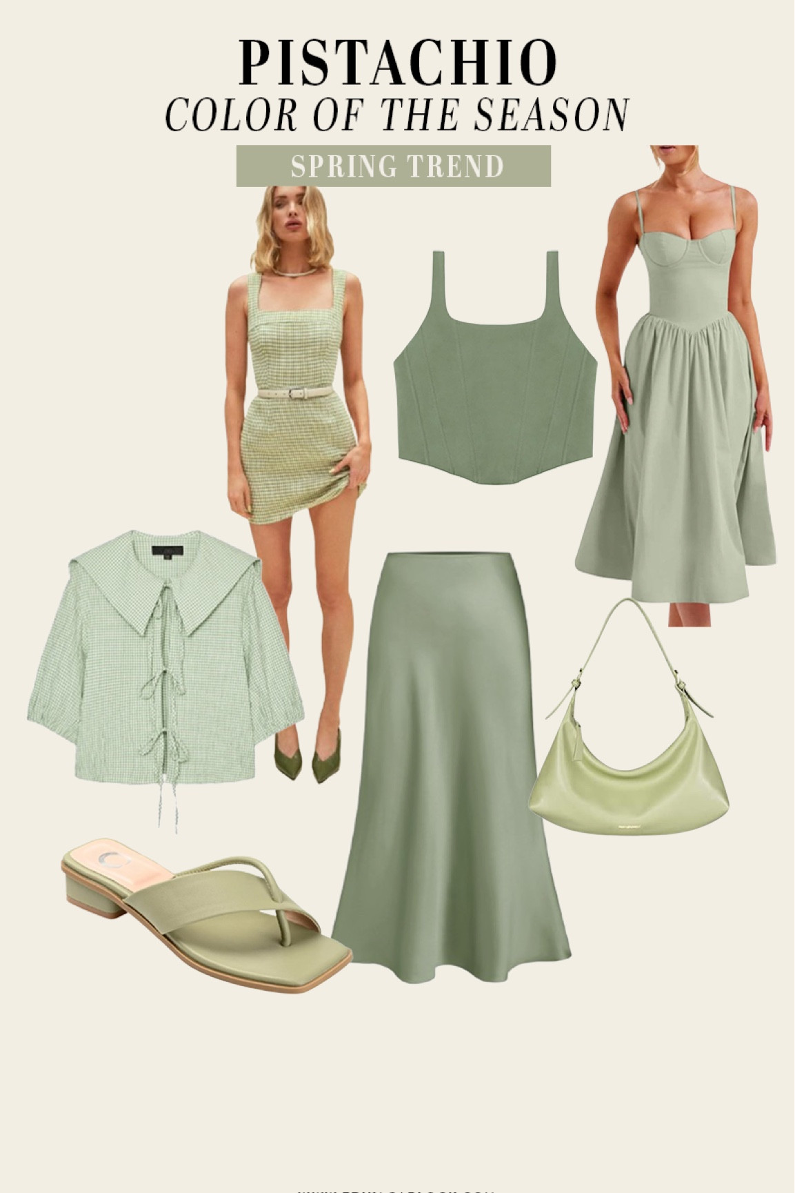 Spring 2025 fashion trends: color of the season: pistachio🍈🍵🍋‍🟩 

#LTKFindsUnder50 #LTKStyleTip #LTKSeasonal