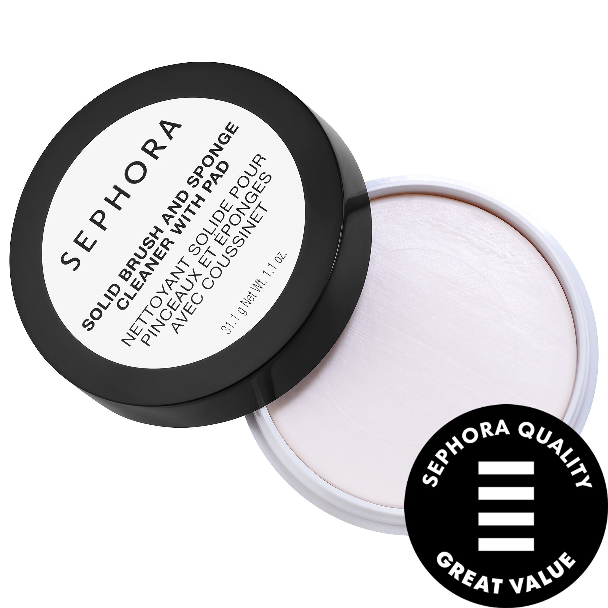 SEPHORA COLLECTION Solid Brush and Sponge Cleaner with Pad | Sephora (US)