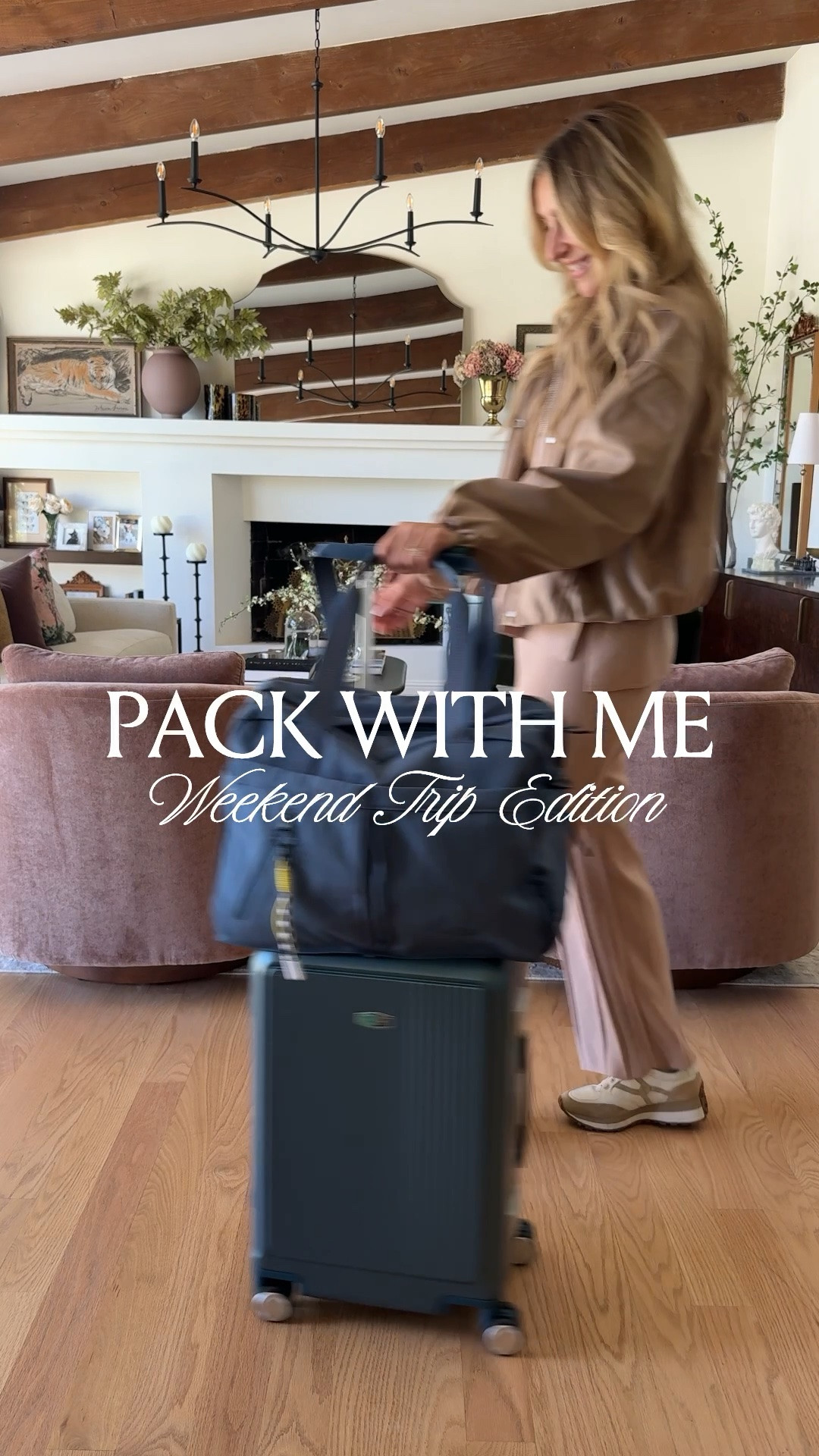 My new favorite travel pieces from @Bagsmart! Love this carryon luggage and their overnighter. It held SO much 🙌🏼 #bagsmart #bagsmartpebble #bagsmartluggage

#LTKTravel