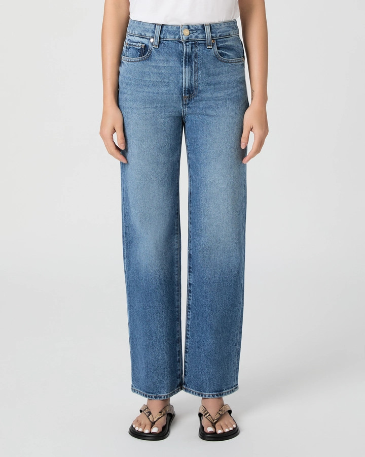 Stevie Petite Straight Jean | Paige