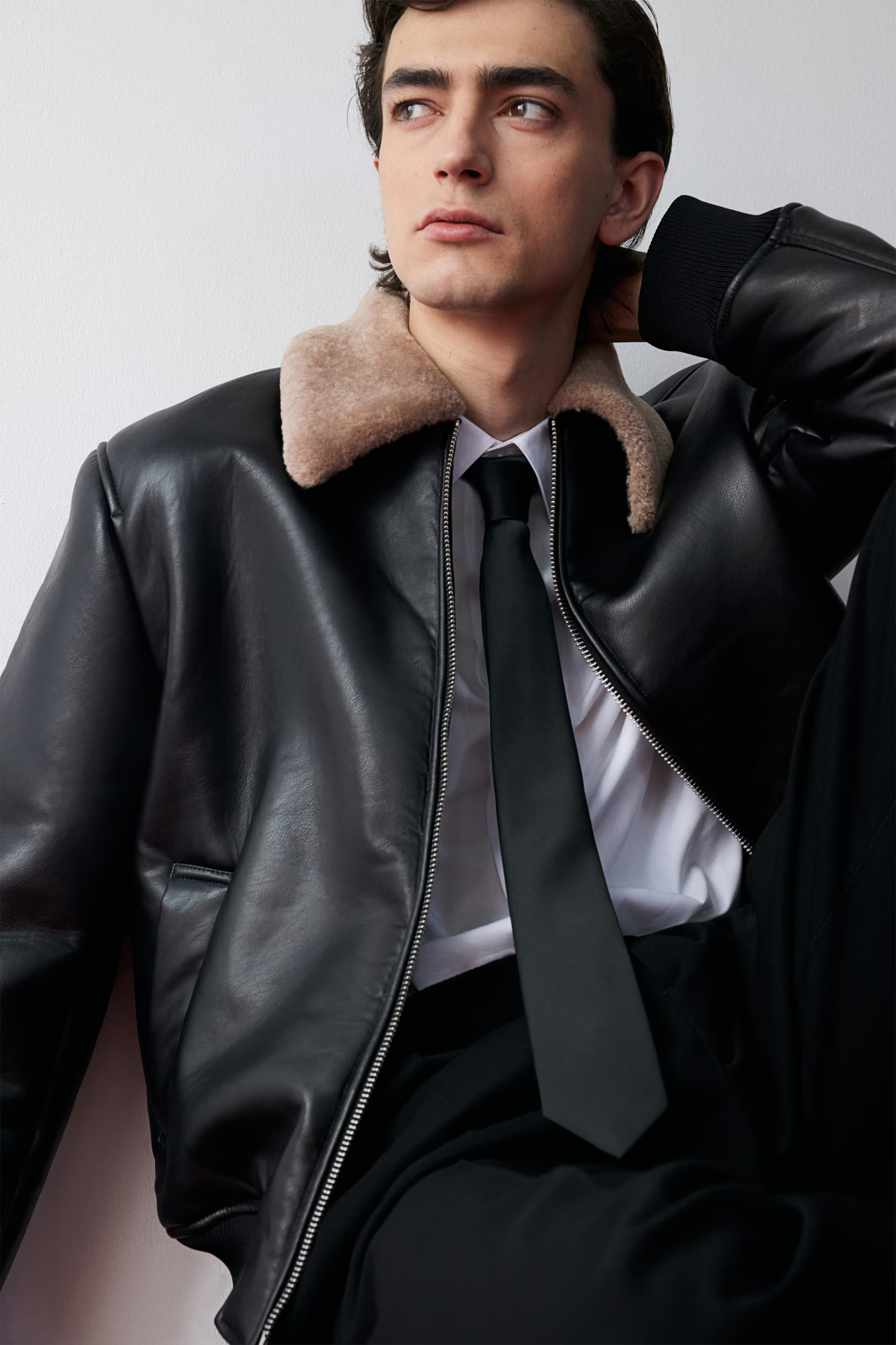 Regular Fit Teddy-Lined Jacket | H&M (US + CA)