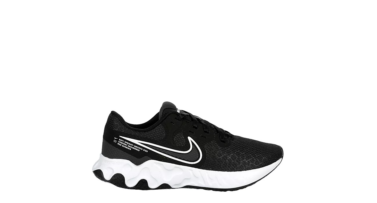 Nike Womens Renew Ride 2 Running Shoe - Black | Rack Room Shoes