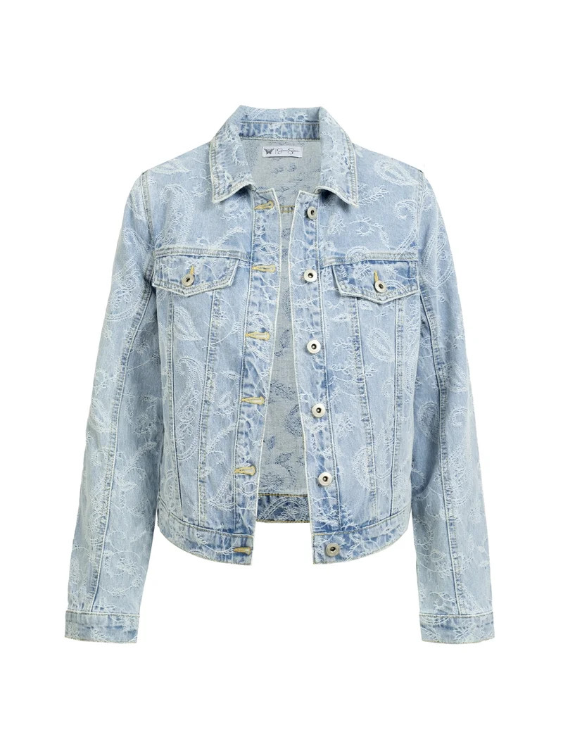 Jessica Simpson Women's Denim Trucker Jacket ,Sizes XS-XL | Walmart (US)