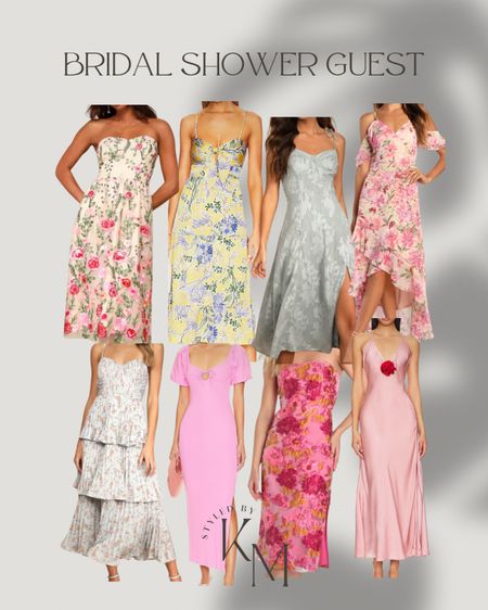 Spring/Summer Bridal Shower Guest Dressess

#LTKwedding #LTKstyletip #LTKSeasonal