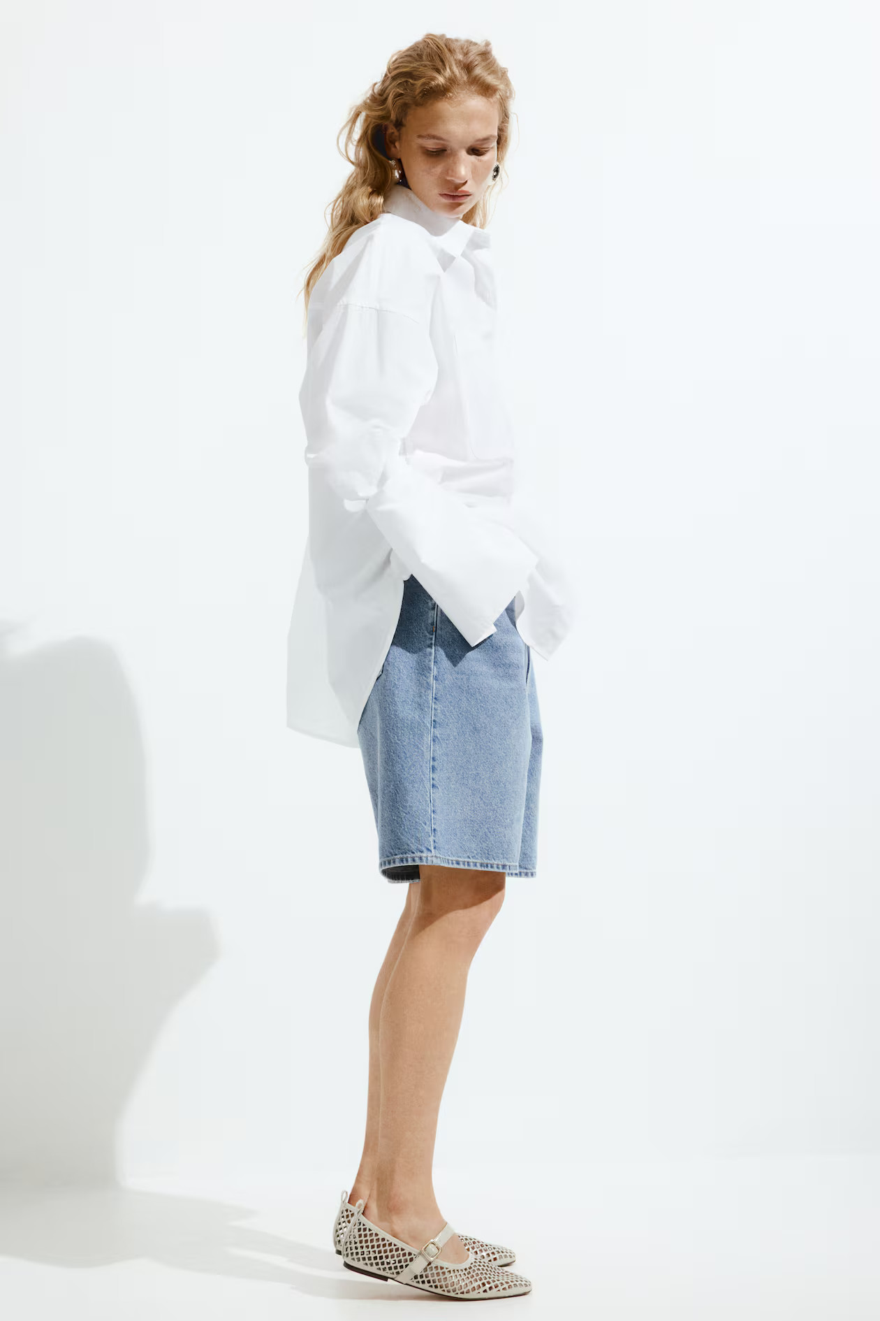 Perforated Mary Jane ballet pumps | H&M (UK, MY, IN, SG, PH, TW, HK)