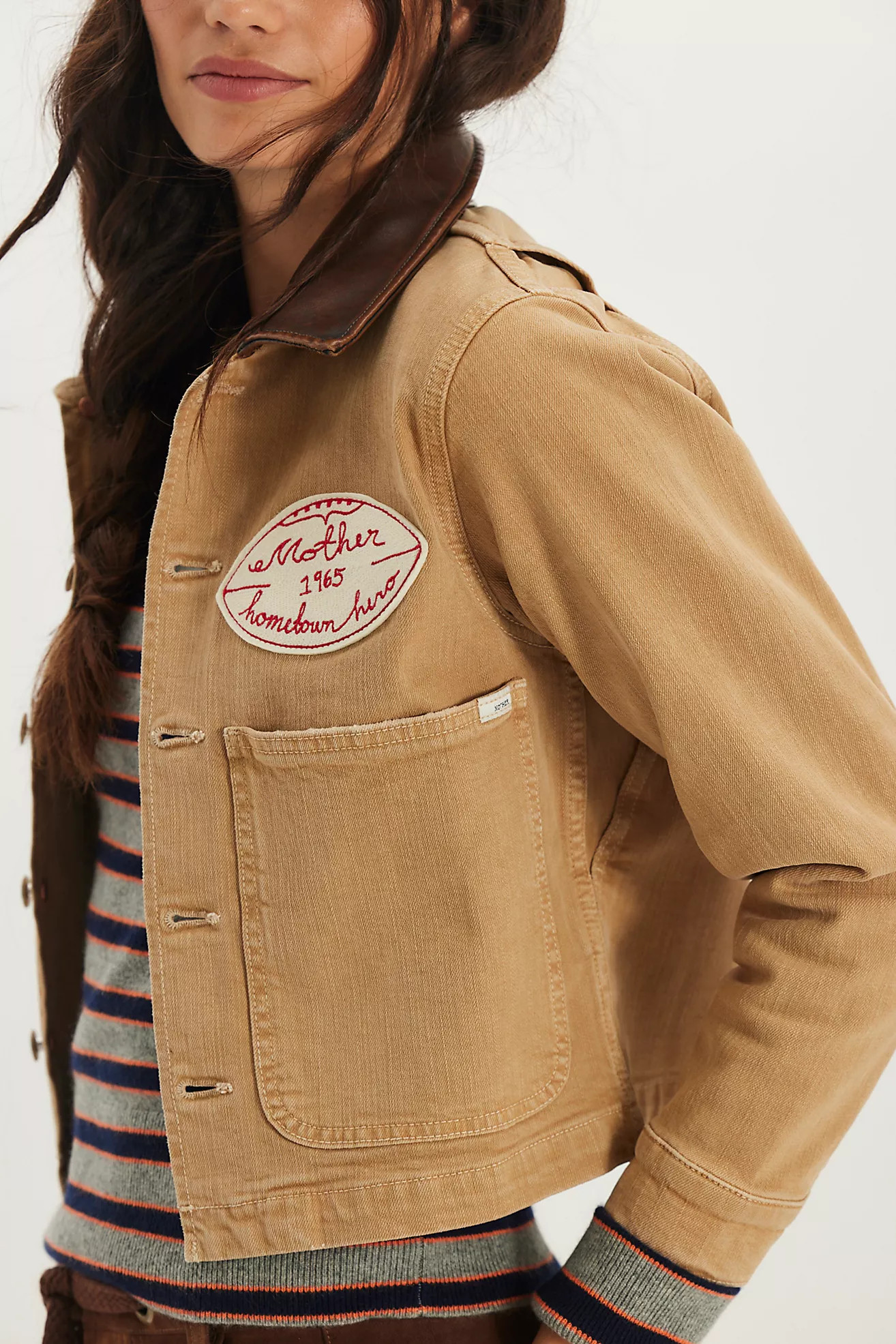 MOTHER Workwear Shorty Jacket | Free People (Global - UK&FR Excluded)