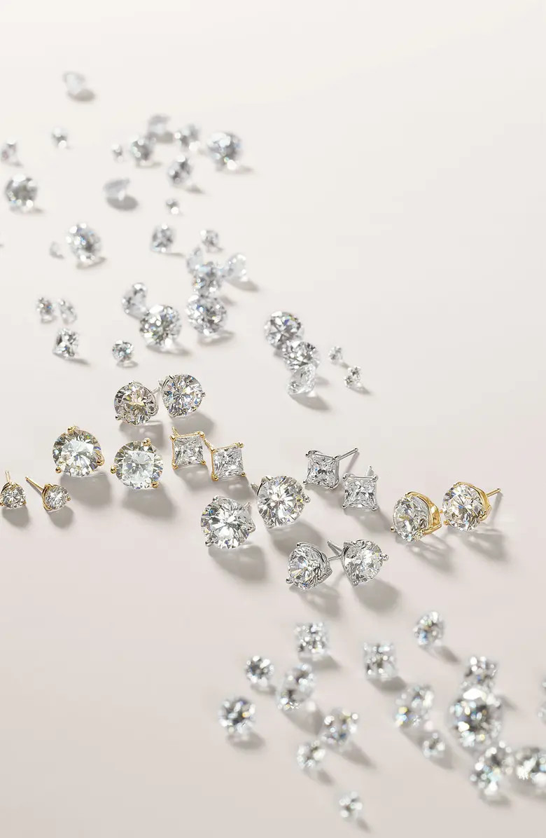 Cubic Zirconia Earrings - 4ct. | Nordstrom