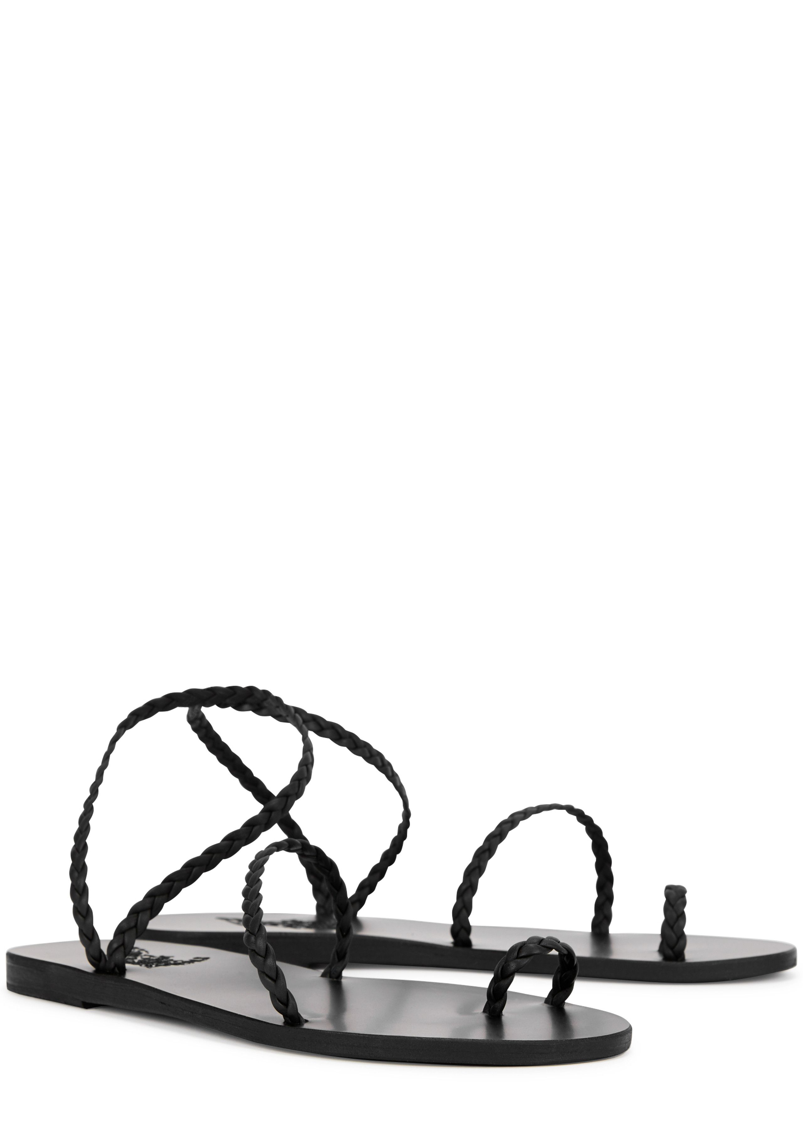 Eleftheria braided leather sandals | Harvey Nichols