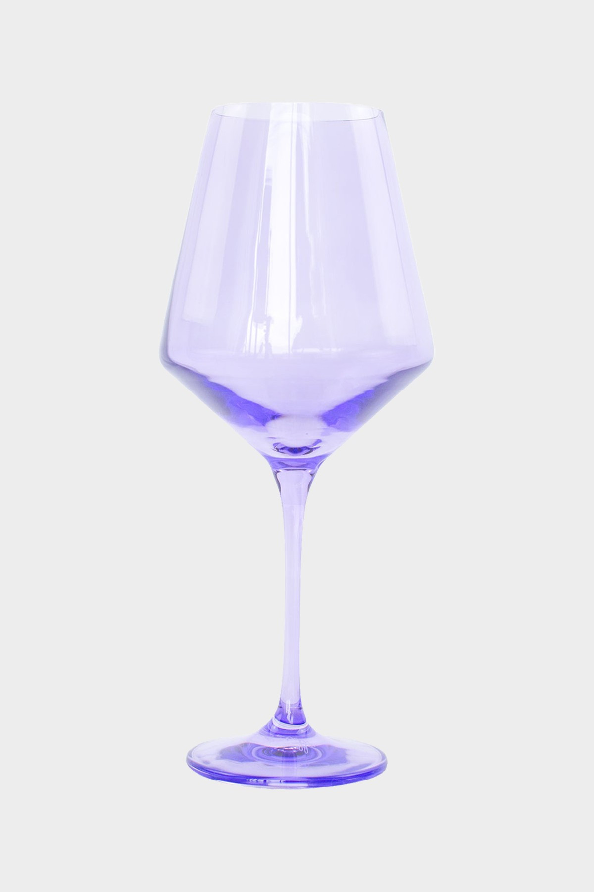 Wine Stemware Glass in Lavender - Set of 6 | Shop Olivia