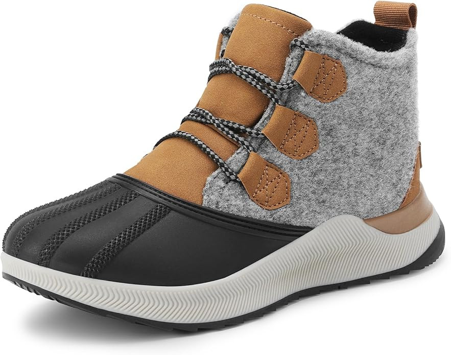 DREAM PAIRS Ankle Winter Boots for Women Waterproof Lace Up Anti-Slip Warm Snow Booties Fashion S... | Amazon (US)