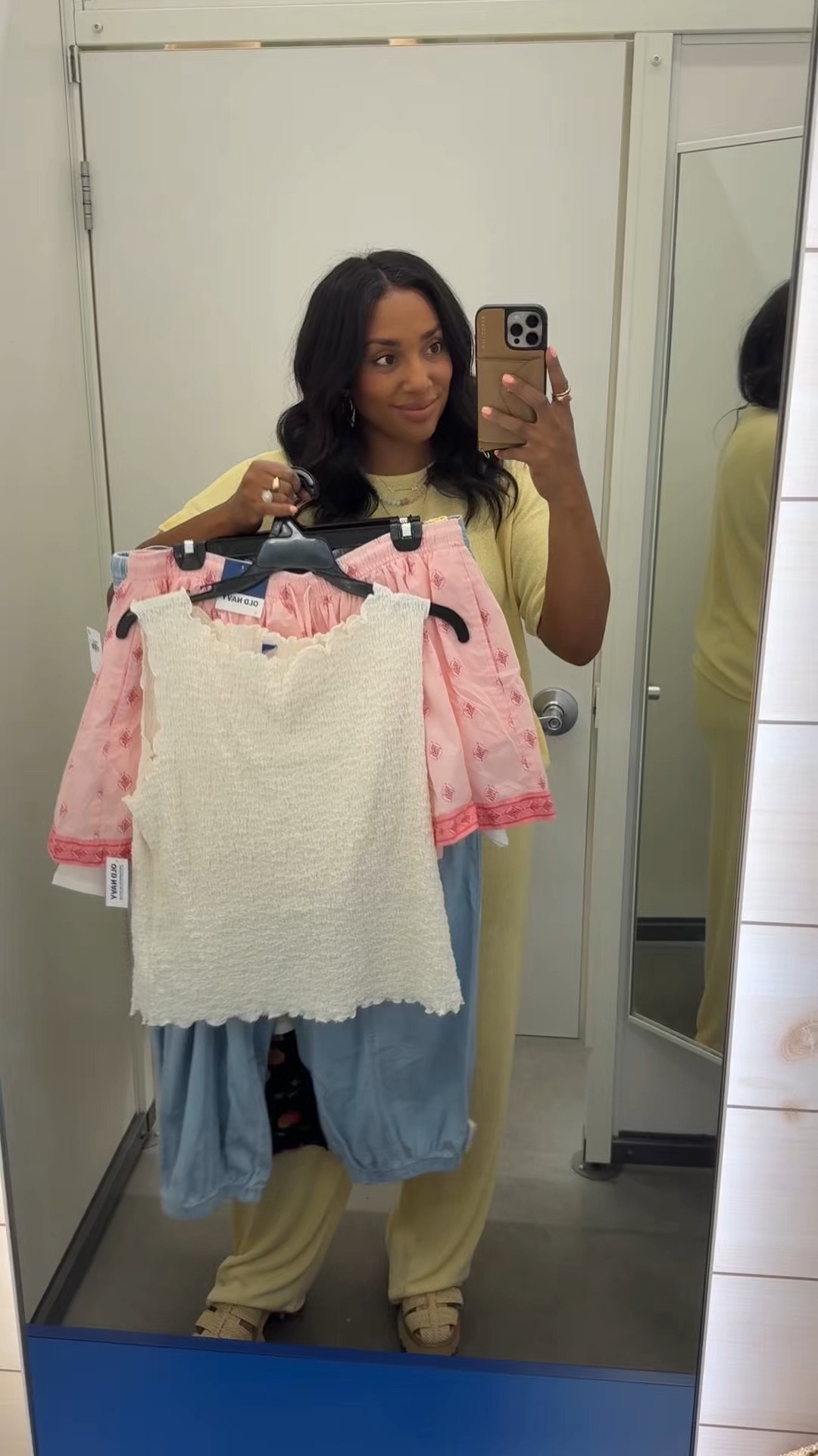 Old Navy is 50% off right now! Some have even more savings🤑 Wearing a M/10 or L in everything!

#LTKootd #LTKMidsize #LTKSaleAlert