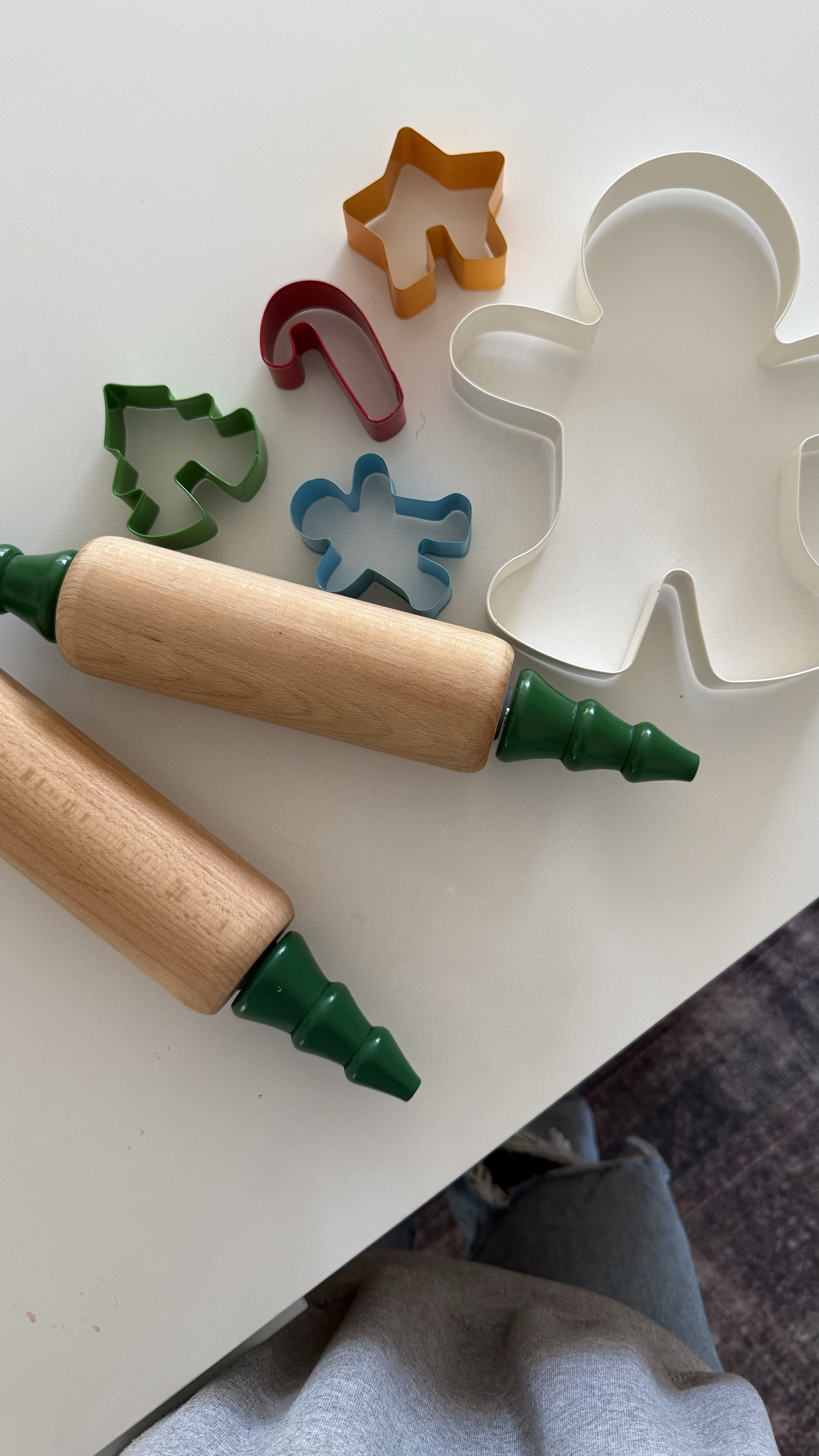 I am so excited to make Christmas cookies with the girls this year! Got them each their own rolling pin and these cup cookie cutters are so cute! 

#LTKHoliday #LTKSeasonal #LTKKids