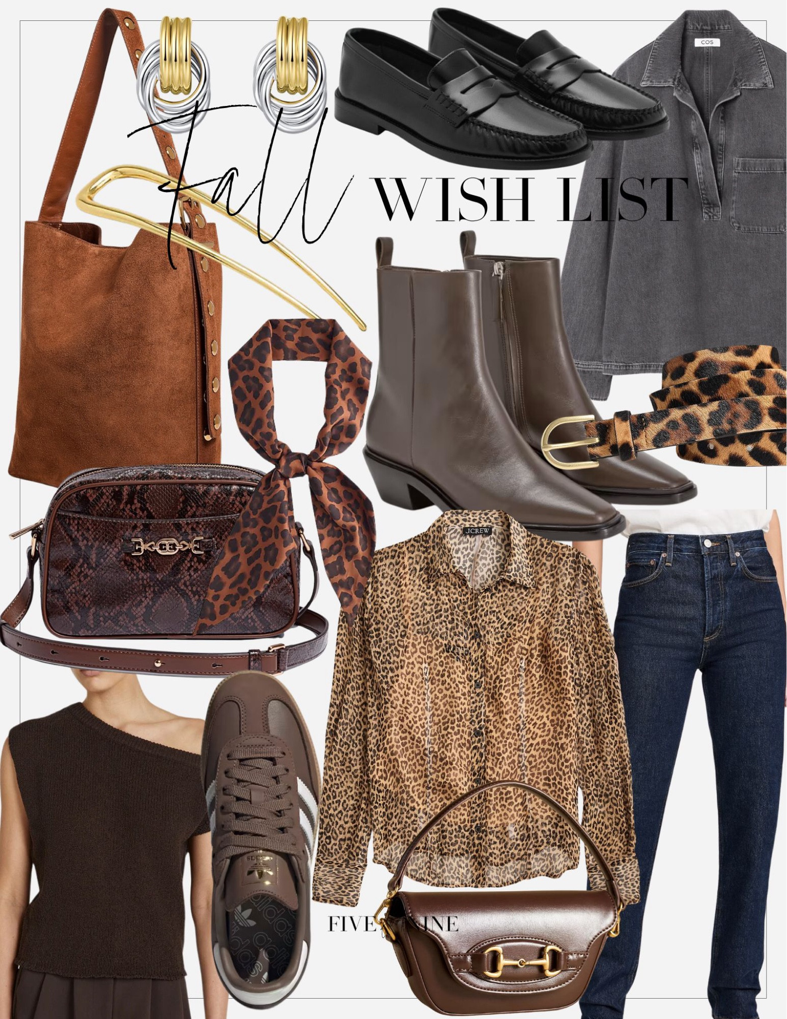Fall wish list // animal print, dark brown, suede 

#LTKWorkwear #LTKSeasonal