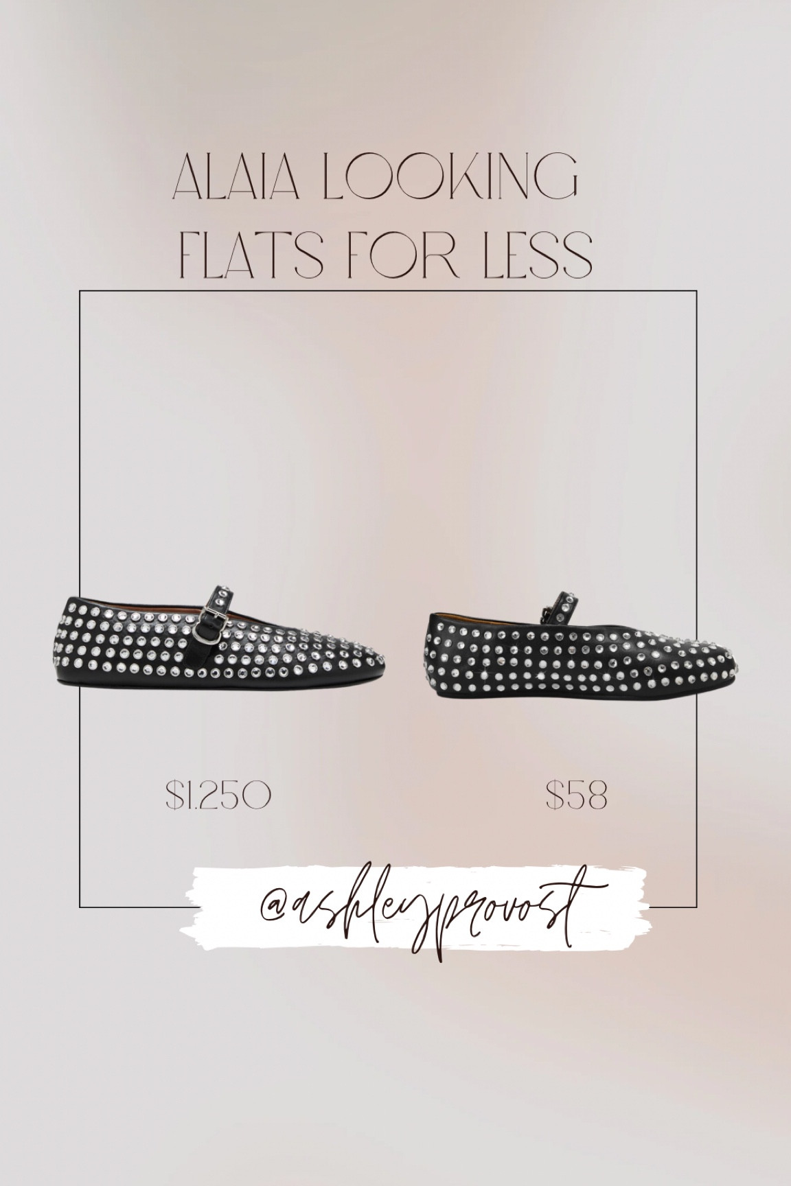 Alaia looking ballet flats

#LTKfindsunder100 #LTKshoecrush #LTKstyletip
