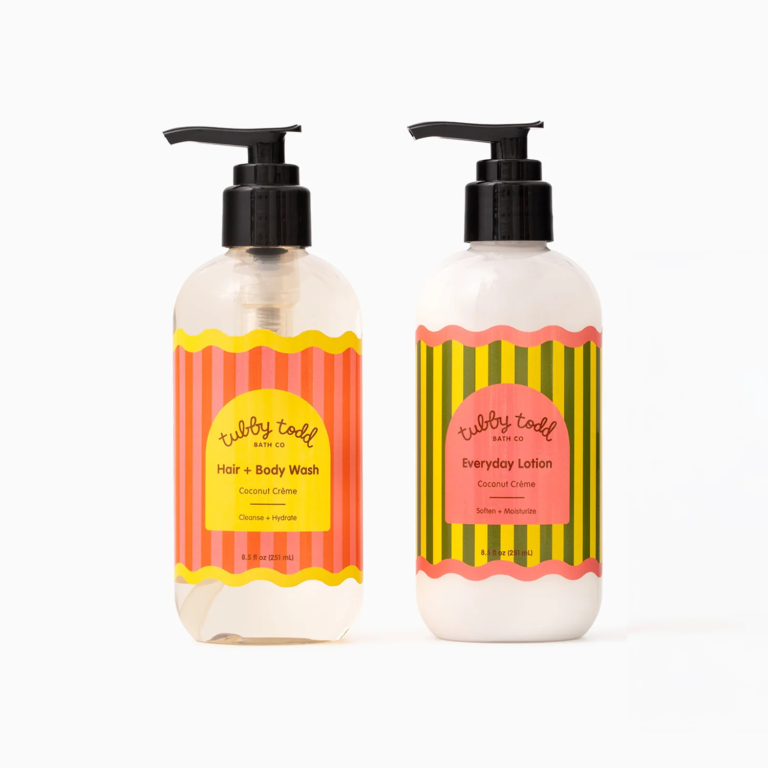 Wash + Lotion Bundle | Tubby Todd | Tubby Todd Bath Co.