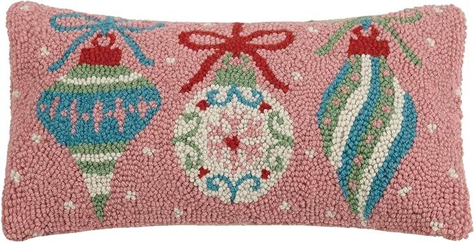 Peking Handicraft 31JES1668C16OB Fun Ornaments Holiday Hook Pillow, 16-inch Long | Amazon (US)