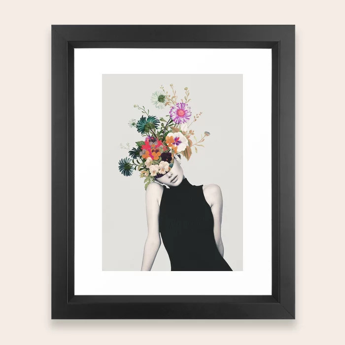Floral beauty Framed Art Print | Society6
